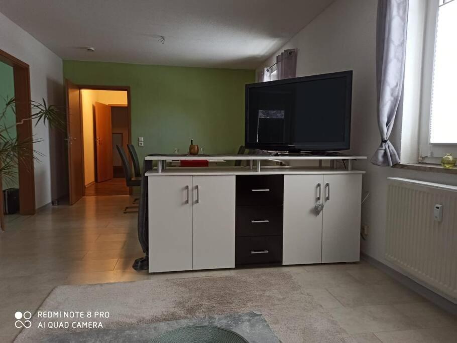 Gemütliches Ferienhaus im Harz direkt am Waldrand Harzgerode Exterior foto